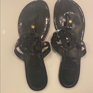 Tory Burch Miller patent sandal